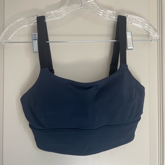 Lululemon Navy Convertible 2-in-1 Crossback Normal High Support Sports Bra - 4 - Picture 1 of 3